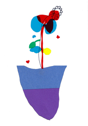 Purple Pot by Olivia, age 10